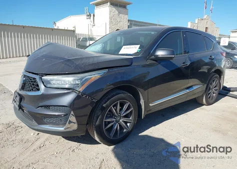 2020 Acura Rdx Technology Package z USA, uszkodzony, nr VIN 5J8TC1H59LL012789